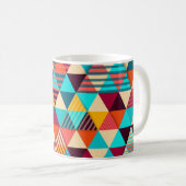 Mug Abstract background with triangle shapes. Modern g (Devant droit)