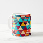 Mug Abstract background with triangle shapes. Modern g (Devant gauche)