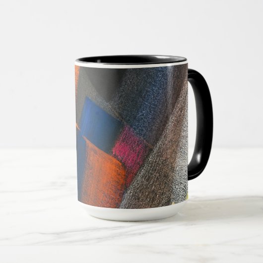 Mug Abstract Colorful  (Devant droit)