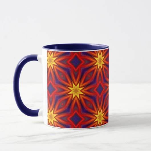 Mug Abstract Colorful Pattern (Gauche)