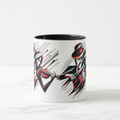 Mug Abstract Couple with Violin (Centre)