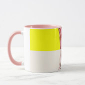 Mug abstract digital artwork  (Gauche)