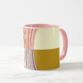 Mug abstract digital artwork  (Devant droit)