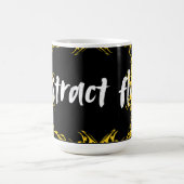 Mug Abstract Floral Art Design | Modern Flower (Centre)