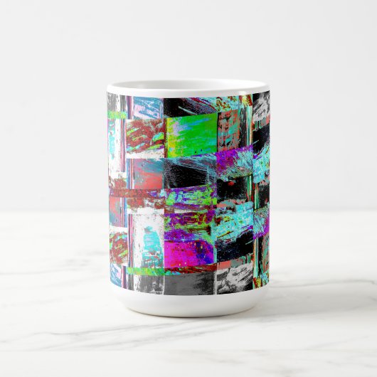 Mug – Abstract Grid (Centre)