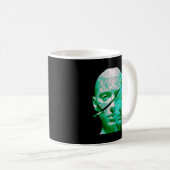 Mug Abstract Human Identity – Dual Perception Textured (Devant droit)