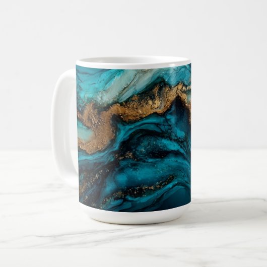 Mug Abstract marine (Devant gauche)