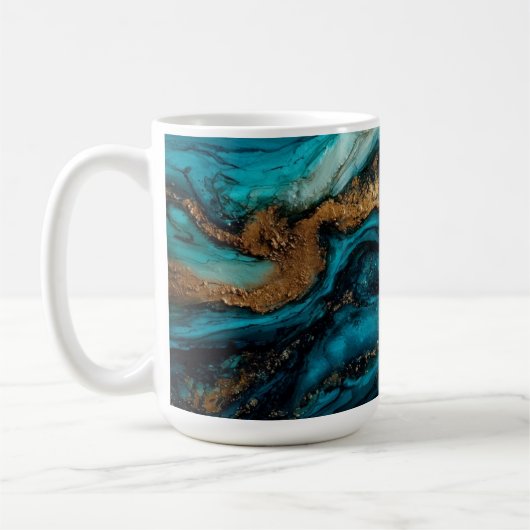 Mug Abstract marine (Gauche)