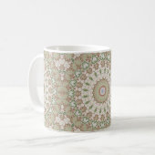 Mug Abstract modern mosaic kaleidoscopic (Devant gauche)