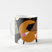 Mug Abstract modern triangles background pattern illus (Devant gauche)