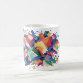Mug Abstract Paint Collision (Centre)