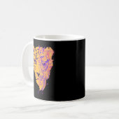Mug Abstract Panther Identity – Symbolic Modern Art (Devant gauche)