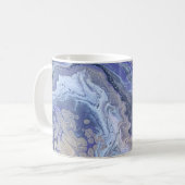 Mug Abstract Purple & Gold Mineral Veins (Devant gauche)