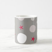Mug Abstract seamless vintage pattern on grey backgrou (Centre)