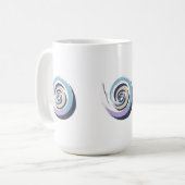 Mug Abstract Spiral Brushstroke Vector – Meditative Pa (Devant gauche)