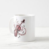 Mug abstract violin  (Devant gauche)
