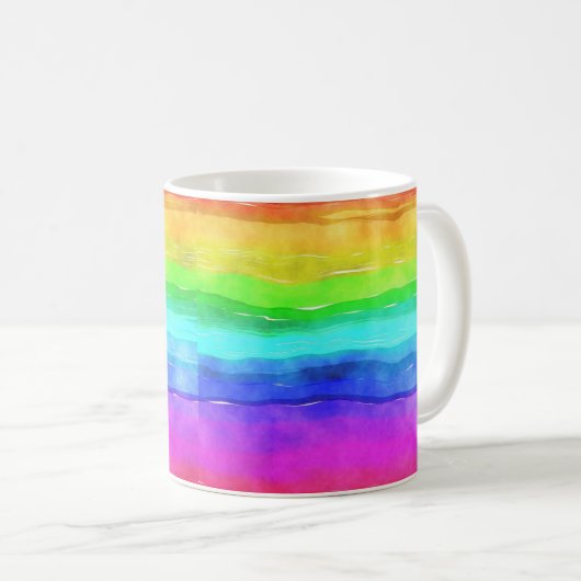 Mug Abstract Watercolor (Devant droit)