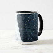 Mug Abstraction adjacente (Devant droit)