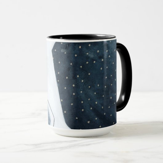 Mug Abstraction adjacente (Devant droit)