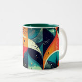 Mug abstraction graphique (Devant droit)