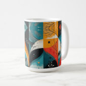 Mug abstraction graphique (Devant droit)