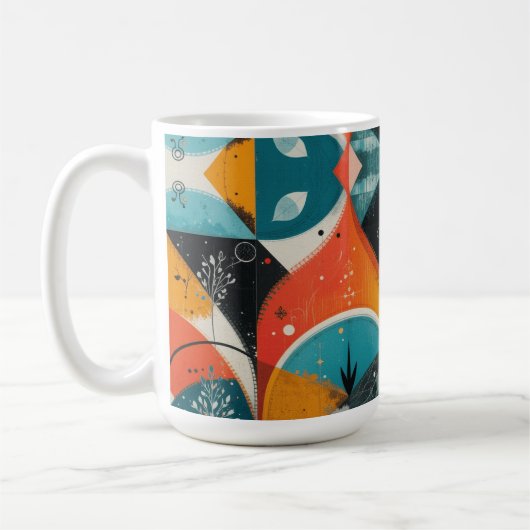 Mug abstraction graphique (Gauche)