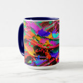 Mug Abstraction haute tension (Devant gauche)