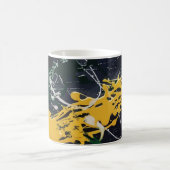 Mug Abstractions Colorées : Éclaboussures et Lignes (Centre)