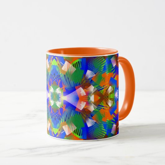 Mug abstrait (Devant droit)