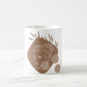 Mug abstrait
