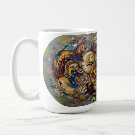 Mug Abstrait (Gauche)