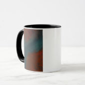 Mug Abstrait 1 : rouges et bleus (Devant gauche)