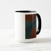 Mug Abstrait 1 : rouges et bleus (Devant droit)