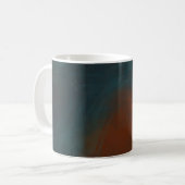 Mug Abstrait 1 : rouges et bleus (Devant gauche)