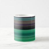 Mug Abstrait #1 : Vert et gris (Centre)