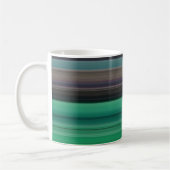 Mug Abstrait #1 : Vert et gris (Gauche)