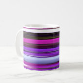 Mug Abstrait #2 : Flou pourpre (Devant gauche)