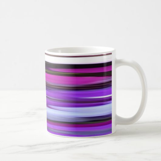 Mug Abstrait #2 : Flou pourpre (Droite)