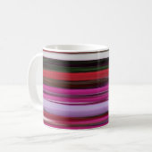 Mug Abstrait #2 : Flou rouge (Devant gauche)
