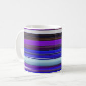 Mug Abstrait #2 : Flou ultraviolet (Devant gauche)