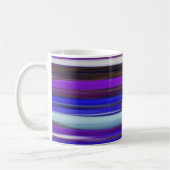 Mug Abstrait #2 : Flou ultraviolet (Gauche)