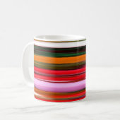 Mug Abstrait #2 : Orange blur (Devant gauche)