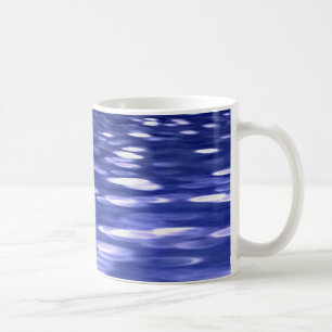 Mug Abstrait #3 : Bleu shimmer