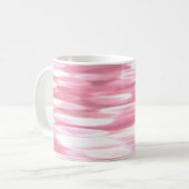 Mug Abstrait #3 : Brillant rose (Devant gauche)