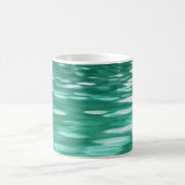 Mug Abstrait #3 : Shimmer vert (Centre)