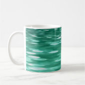 Mug Abstrait #3 : Shimmer vert (Gauche)