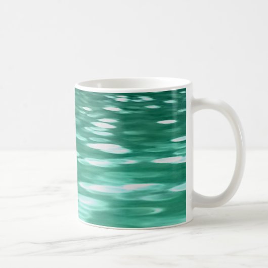 Mug Abstrait #3 : Shimmer vert (Droite)