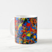 Mug Abstrait #744 Veronica (Devant gauche)