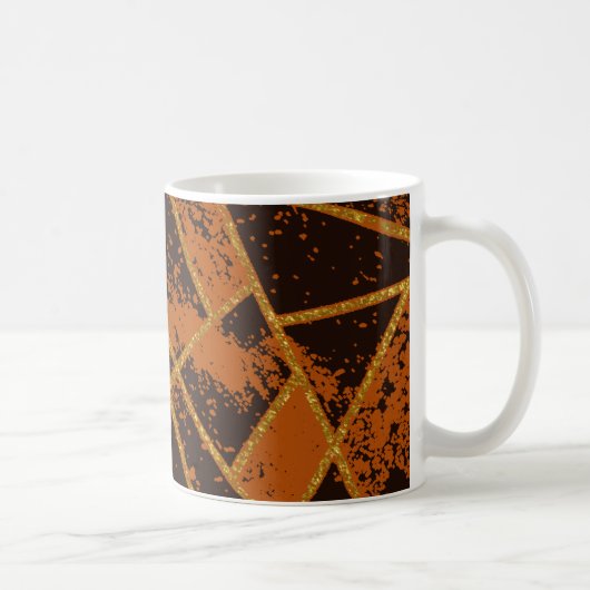 Mug Abstrait #944 Brown (Droite)