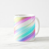 Mug abstrait arc-en-ciel (Devant droit)